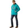Ariat Men’s Hooded Sweatshirt(In Motion Tile Blue)