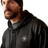 Ariat Men’s Hooded Sweatshirt(Logo Tek Fleece Black)