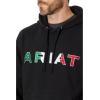 Ariat Men’s Hooded Sweatshirt(Mexico Black)