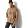 Ariat Men’s Hooded Sweatshirt(Peak Desert Dune Heather)