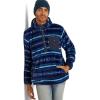 Ariat Men’s Hooded Sweatshirt(Polar Bear Fleece Blue Depths Serape)