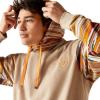 Ariat Men’s Hooded Sweatshirt(Printed Chimayo Beige)