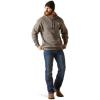 Ariat Men’s Hooded Sweatshirt(Triangle Pride Grey Heather)