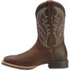 Ariat Men’s Hybrid Rancher Western Cowboy Boot(Brown Oiled Rowdy)