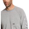 Ariat Mens Rebar Cotton Strong Graphic T-Shirt(Heather Grey)