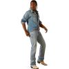 Ariat Men’s Yellowstone Weekly Denim Shirt(Light Stone Wash)