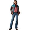 Ariat (WSL Womens Serrano Southwest REAL Crius Jacket(Dragonfly/Inez Blanket Print)