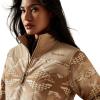 Ariat (WSL Womens Serrano Southwest REAL Crius Jacket(Savannah Tan/Dune Print)