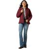 Ariat (WSL Womens Serrano Southwest REAL Crius Jacket(Windsor Wine)