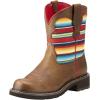 Ariat Women’s Fatbaby Western Boot(Twill Dark Barley/Pastel Aztec Print)