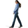 Ariat Women’s Hooded Sweatshirt(Blue Heather)