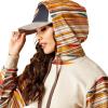 Ariat Women’s Hooded Sweatshirt(Chimayo Print Sunset Saltillo)