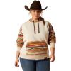 Ariat Women’s Hooded Sweatshirt(Chimayo Print Sunset Saltillo)