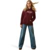 Ariat Women’s Hooded Sweatshirt(Diamond Twany Port)