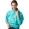 Ariat Women’s Hooded Sweatshirt(Just Heather Pool Blue)