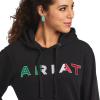 Ariat Women’s Hooded Sweatshirt(Mexico Black)