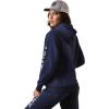 Ariat Women’s Hooded Sweatshirt(Navy Eclipse)