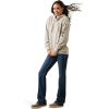 Ariat Women’s Hooded Sweatshirt(Oatmeal Heather)