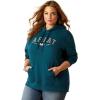 Ariat Women’s Hooded Sweatshirt(Real Flora Reflecting Pond)