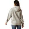 Ariat Women’s Hooded Sweatshirt(Real Grazing Heather Grey)
