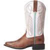 Ariat Women’s Round Up Square Boot(Brown)