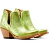 Ariat Women’s White Dixon Boot White(Electric Green Apple)