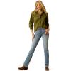 Ariat Women’s Yellowstone Juniper Blousen Shirt(Winter Moss)