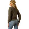 Ariat Women’s Yellowstone Moss Crinkle Sweater(Earth Heather)