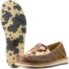 ARIAT Cruiser Mens Slip On(Tan Floral Emboss/Tan and White Brindle Hair on)