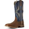 ARIAT Heritage Roughstock Mens Boot(Sorrel Crunch/Cowboy Blue)