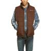 ARIAT Men’s Crius Insulated Vest, Majolica Blue(Brown)
