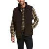 ARIAT Men’s Crius Insulated Vest, Majolica Blue(Espresso Heather)
