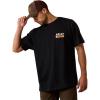 ARIAT Men’s Rebar Cotton Strong Roughneck Graphic T-Shirt(Black)