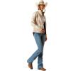 ARIAT New Team Softshell Jacket – Women’s Wind and Water Resistant Jacket(Sahara)