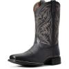 ARIAT Sport Herdsman Mens Boot(Black Deertan)