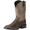 ARIAT Sport Western Wide Square Toe Mens Boot(Fiddle Brown/Powder Brown)