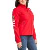 ARIAT Women’s Classic Team Mexico Softshell Water Resistant Jacket(Red)