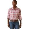 ARIAT Womens Rebar Made Tough Durastretch Work Shirt(Cherries Julibee Plaid)