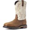 ARIAT Workhog Wide Square Toe H2O Mens Boot(Brown)