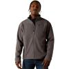 ARIAT mens Vernon Softshell Jacket(Grey)