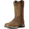 ARIAT womens Anthem Waterproof Western Boot(Distressed Brown)