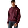 Logo Tek Fleece Malbec Heather