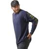 Ariat Mens Rebar Cotton Strong Graphic T-Shirt(Navy Heather)