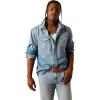 Ariat Men’s Yellowstone Weekly Denim Shirt(Light Stone Wash)