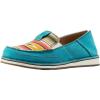 Teal Suede/Turq Serape