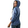 Ariat Women’s Hooded Sweatshirt(Blue Heather)