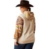 Ariat Women’s Hooded Sweatshirt(Chimayo Print Sunset Saltillo)