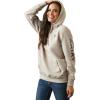 Ariat Women’s Hooded Sweatshirt(Oatmeal Heather)