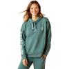 Ariat Women’s Hooded Sweatshirt(Rabere Silver Pine Heather)
