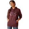 Ariat Women’s Hooded Sweatshirt(Stories Clove Brown)